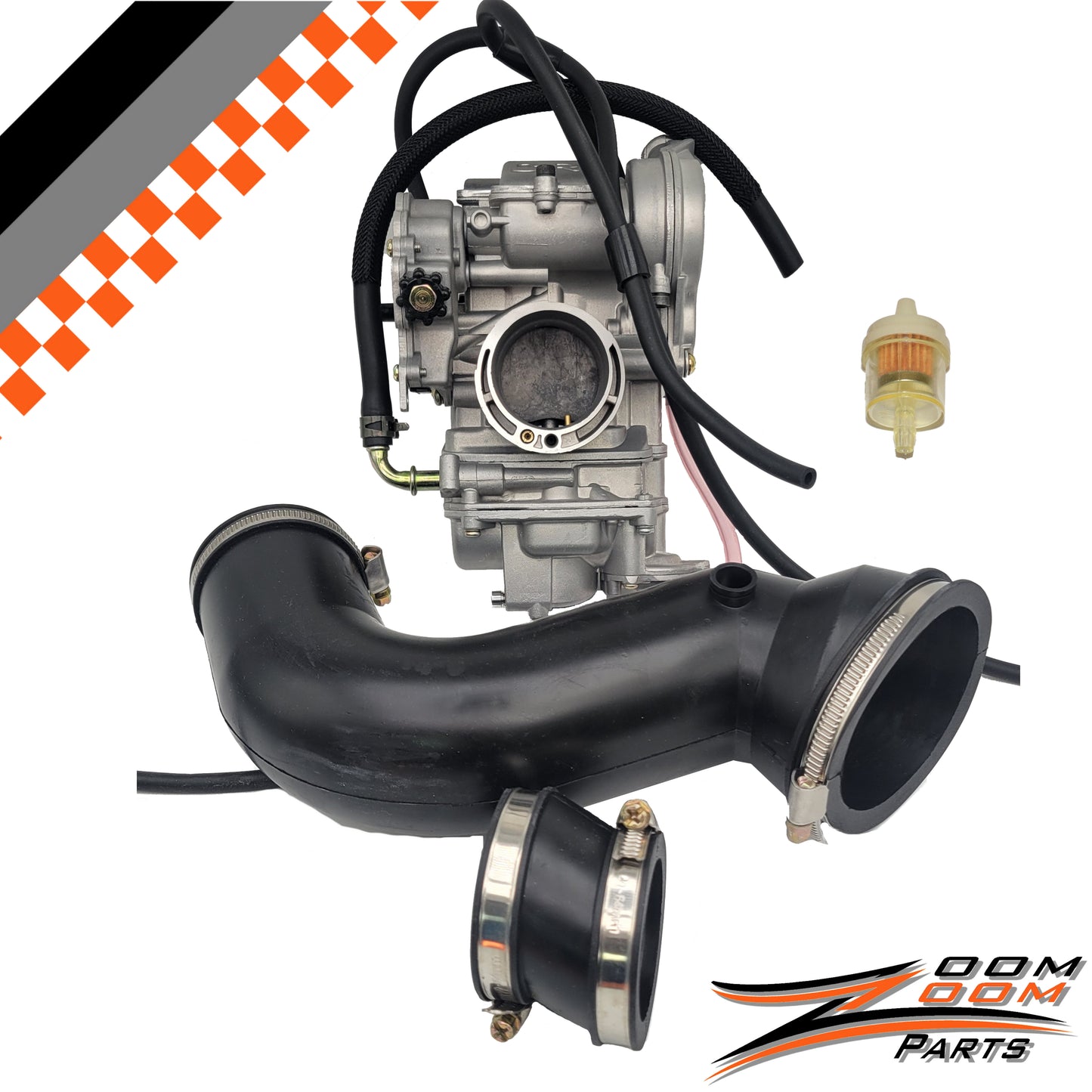 FCR Carburetor and Intake conversion Kit For 2003-2007 SUZUKI  LTZ 400 / 2004-2007 ARCTIC CAT DVX 400 / 2003-2006 KAWASAKI KFX 400 FREE FEDEX 2 DAY SHIPPING