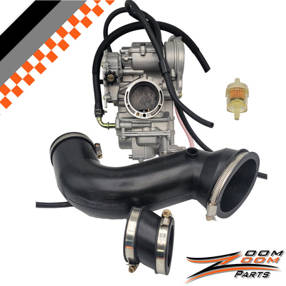 FCR Carburetor and Intake conversion Kit For 2003-2007 SUZUKI  LTZ 400 / 2004-2007 ARCTIC CAT DVX 400 / 2003-2006 KAWASAKI KFX 400 FREE FEDEX 2 DAY SHIPPING