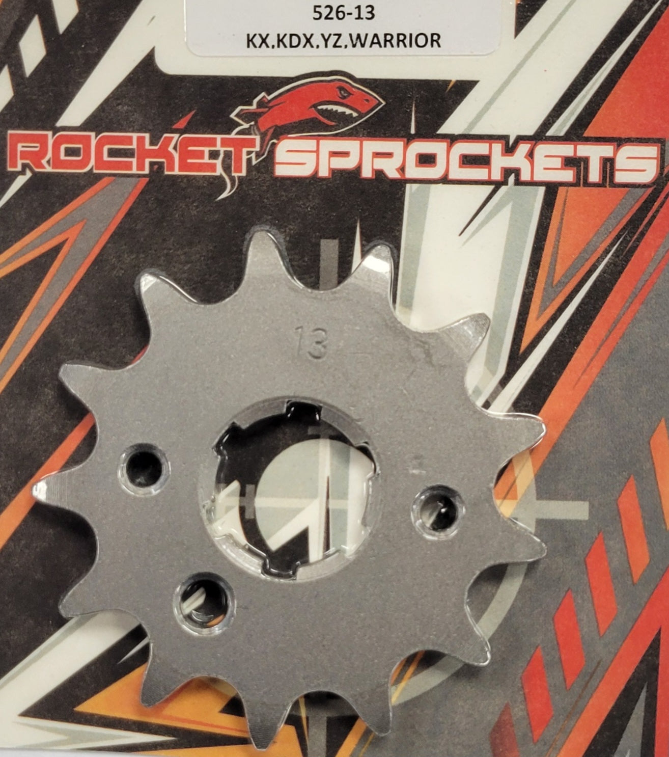 Rocket Sprocket Front 13T tooth Yamaha warrior 350 banshee 350 KX YZ