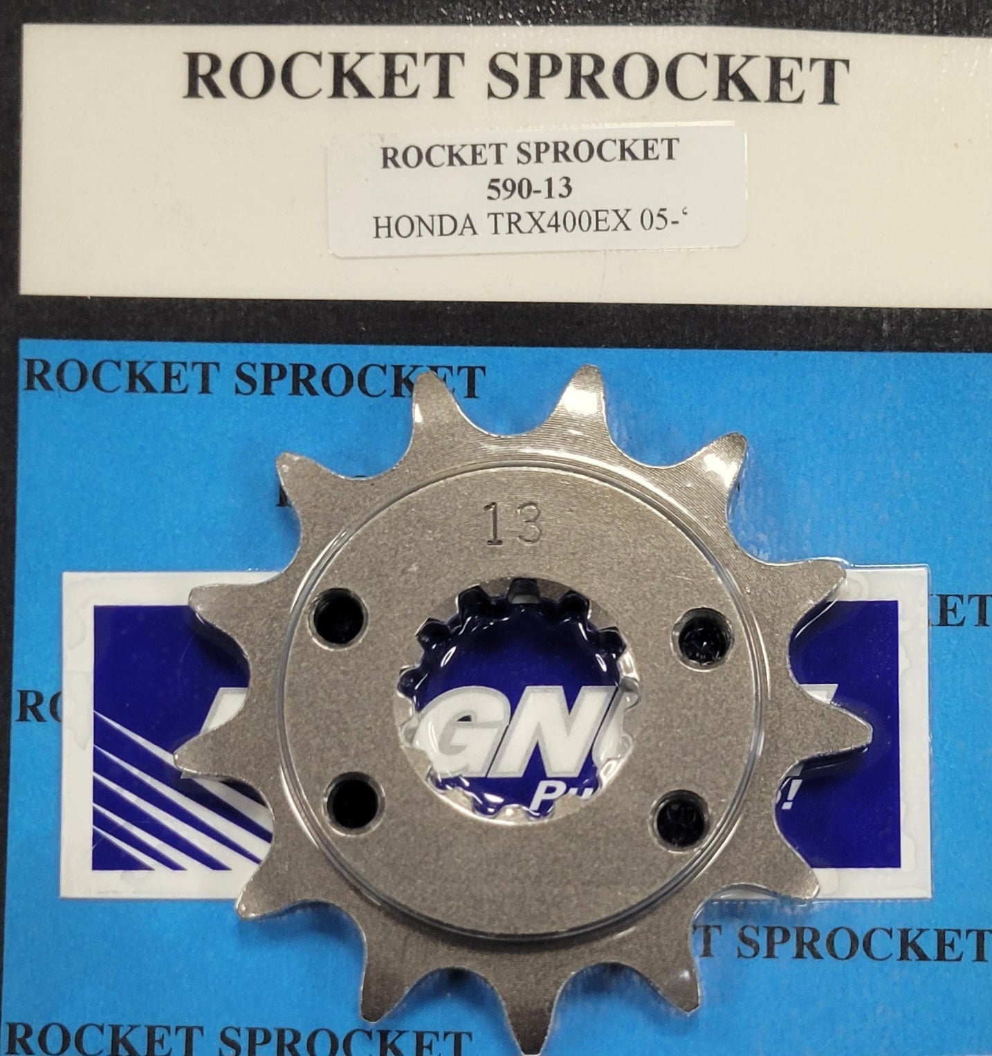 ROCKET SPROCKET 13T TOOTH STEEL FRONT 2005-2014 HONDA TRX400EX / TRX400X
