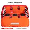 Airhead Super Mable Towable Tube | 1-3 Rider Towable Tube for Boating and Water Sports | Dual Tow Points | Full Nylon Cover | EVA Foam Pads | Patented Speed Valve | Boat Tubes and Towables