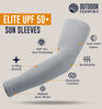 OutdoorEssentials UV Sun Protection Arm Sleeves - Cooling Compression Arm Sleeve - Sports & UV Arm Sleeves for Men & Women