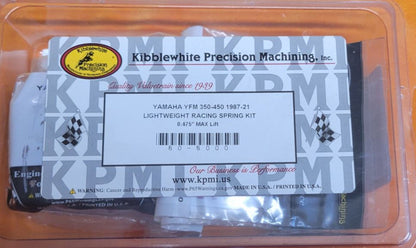 Kibblewhite Titanium 0.475" Valve Spring Kit 80-8000 For 1987-2004 Yamaha warrior 350