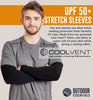 OutdoorEssentials UV Sun Protection Arm Sleeves - Cooling Compression Arm Sleeve - Sports & UV Arm Sleeves for Men & Women