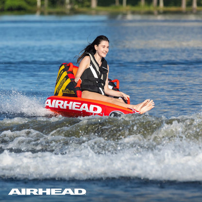 AIRHEAD Lil' Mable, Towable Tube, 1 Rider, Orange