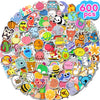 Apakkai Stickers for Kids, 600Pcs Water Bottle Stickers for Teens, Cute Vinyl Waterproof Aesthetic Scrapbook Halloween Stickers Pack for Laptop Computer, Kawaii Animal Stickers for Boys Girls Adults