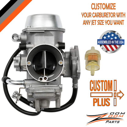 CUSTOM PLUS CARBURETOR FOR 2002 - 2008 YAMAHA GRIZZLY 660 YFM 660 4x4 4WD ATV