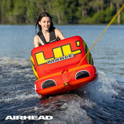 AIRHEAD Lil' Mable, Towable Tube, 1 Rider, Orange