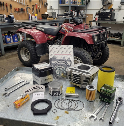 1999 - 2004 YAMAHA BEAR TRACKER 250 YFM250 PISTON CYLINDER TOP END REBUILD KIT ATV QUAD