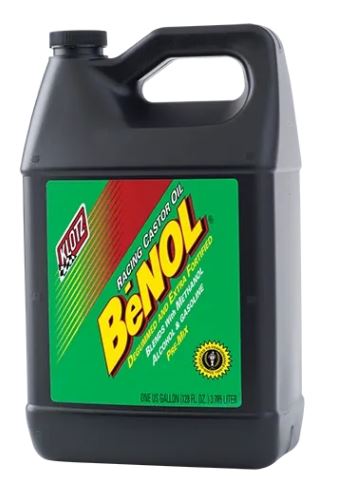 Klotz Benol Racing 2-stroke Pre-Mix Castor Oil 1 Gallon BC-171