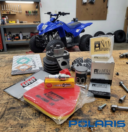 2001 2002 2003 POLARIS SCRAMBLER 50 2 STROKE PISTON CYLINDER KIT SET KIDS ATV QUAD