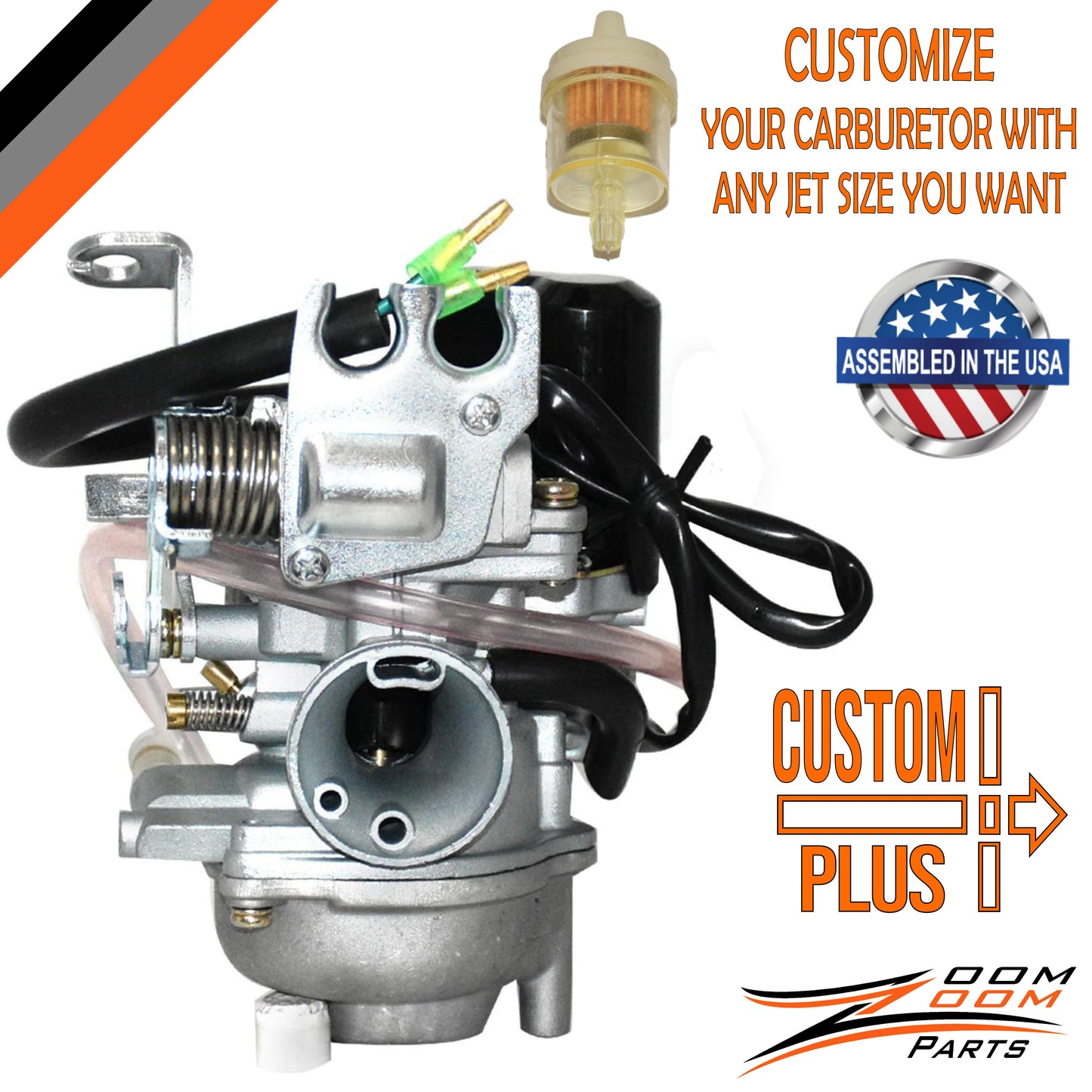 CUSTOM PLUS CARBURETOR 1986 - 2007 Honda Elite CH 80 Scooter