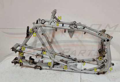 FRAME GUSSET KIT FOR 1999-2014 HONDA TRX400EX TRX400X UPGRADED VERSION XC/MX