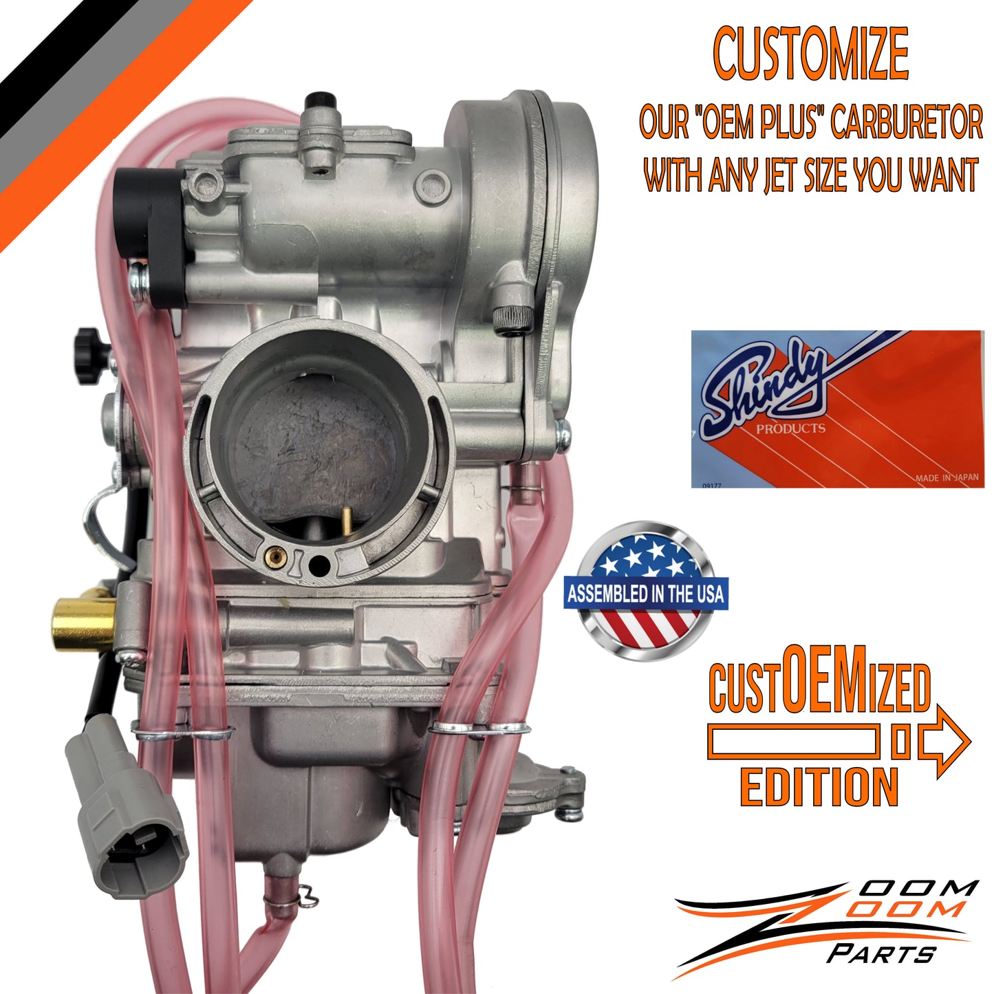 custOEMized CARBURETOR FOR 1998-1999 YAMAHA YZ400F / 2001-2002 YZ426F / 2003-2009 YZ450F