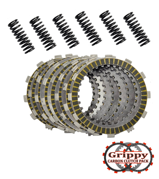 Grippy Carbon Clutch Pack For 2004-2013 YAMAHA YFZ450 / 2010-2013 YFZ450R / 2006-2023 RAPTOR 700 700R