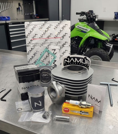 2003 2004 2005 2006 KAWASAKI KSF80 KSF 80 PISTON CYLINDER TOP END REBUILD KIT 2 STROKE KIDS ATV QUAD