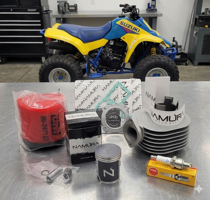 1987 - 2006 SUZUKI LT80 LT 80 QUADSPORT 80 PISTON CYLINDER TOP END REBUILD KIT 2 STROKE KIDS ATV QUAD