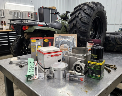 1996 - 2012 POLARIS SPORTSMAN 500 510cc BIG BORE PISTON CYLINDER TOP END REBUILD KIT 2x4 4x4 UTILITY ATV QUAD