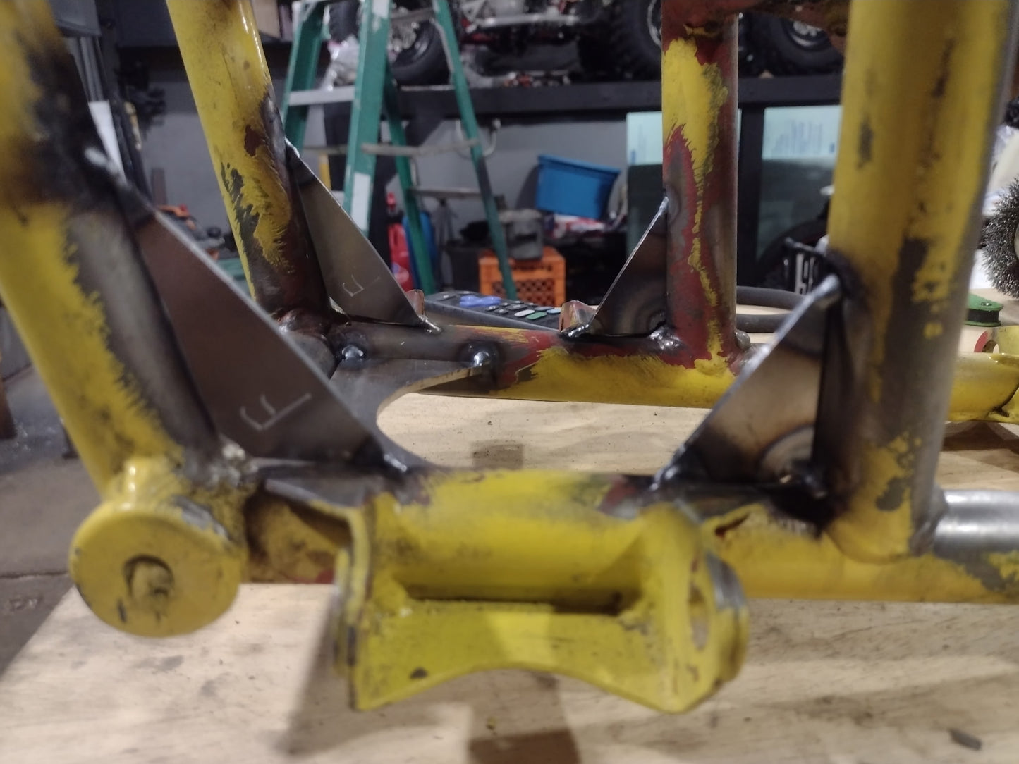 UPGRADED FULL FRAME GUSSET SET FOR 1987-2006 YAMAHA BANSHEE 350