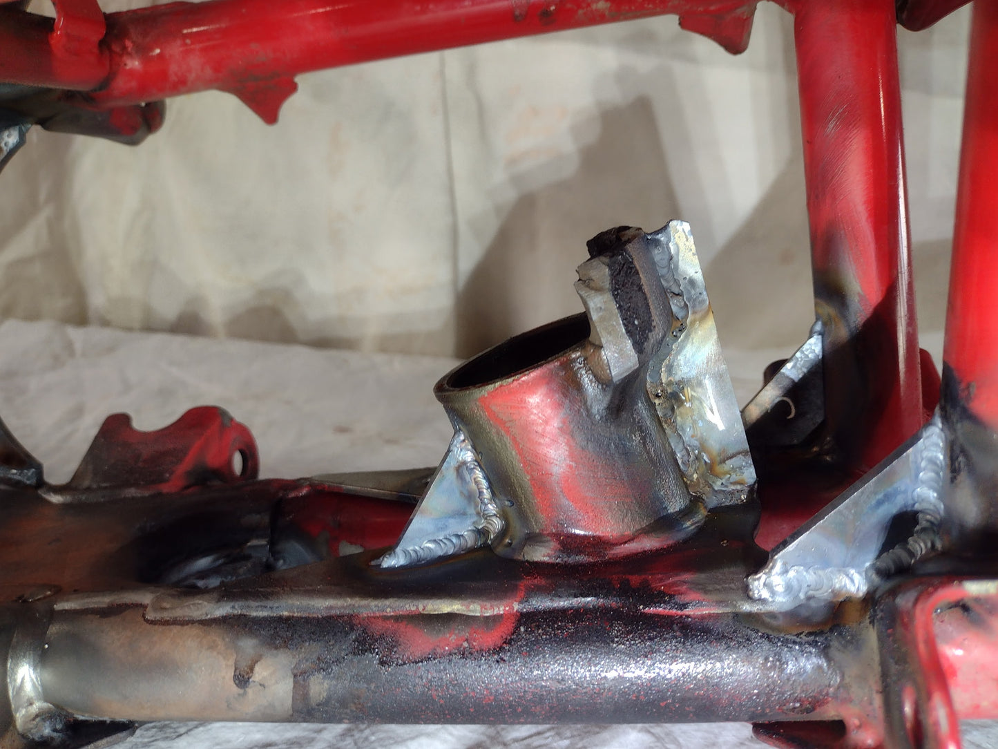 FRAME GUSSET KIT FOR HONDA TRX450R UPGRADED VERSION XC/MX