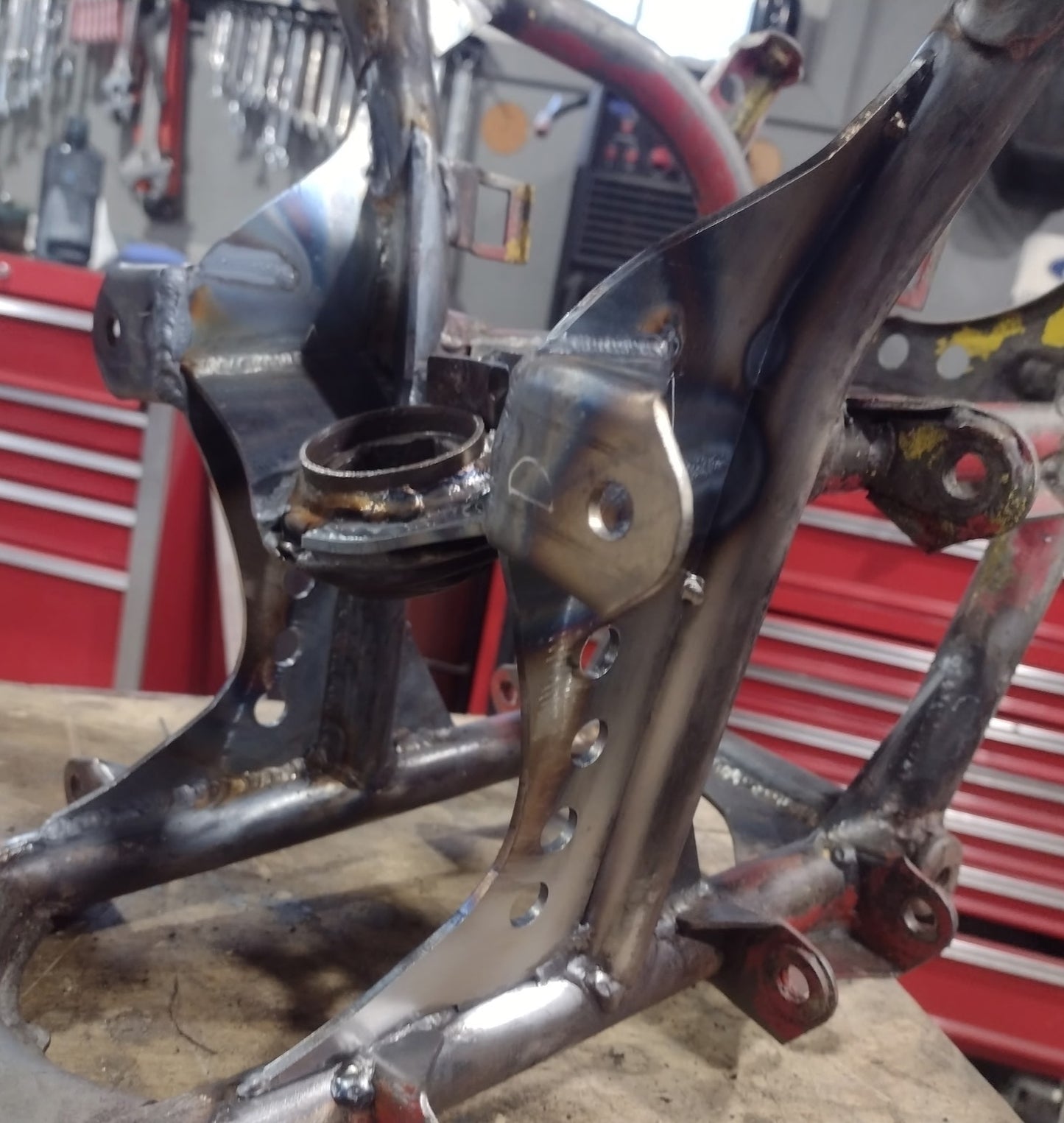 Yamaha Banshee 350 J to A arm bracket conversion kit