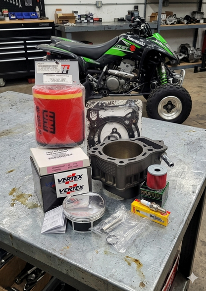 2003 - 2006 KAWASAKI KFX 400 434cc BIG BORE PISTON CYLINDER TOP END REBUILD KIT 2x4 4x4 SPORTS ATV QUAD