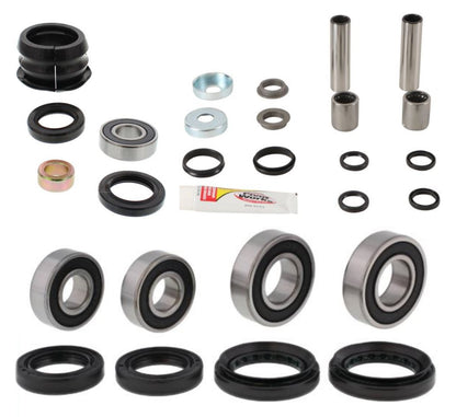 PIVOT WORKS SWINGARM, FRONT HUB & STEERING BEARING COMBO KIT FOR 2004-2014 HONDA TRX450R / TRX450ER