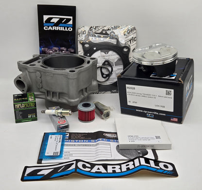 94mm STOCK BORE CP PISTON 13.5:1 OEM STEEL SLEEVED CYLINDER KIT & COMETIC GASKET FOR 2004-2005 HONDA TRX450R
