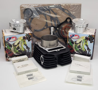 BUILD A BLOCK - Build your own BIG BORE block setup for 1987-2004 Yamaha warrior 350 / 2005-2013 Raptor 350 JE PISTON KIT 85mm 366cc