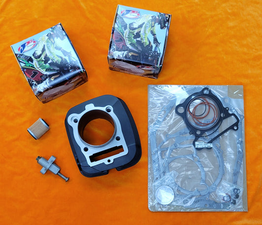 BUILD A BLOCK - Build your own BIG BORE block setup for 1987-2004 Yamaha warrior 350 / 2005-2013 Raptor 350 JE PISTON KIT 85mm 366cc