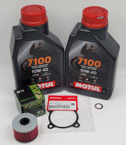 2011-2013 HONDA CBR250R OIL CHANGE KIT 10W40