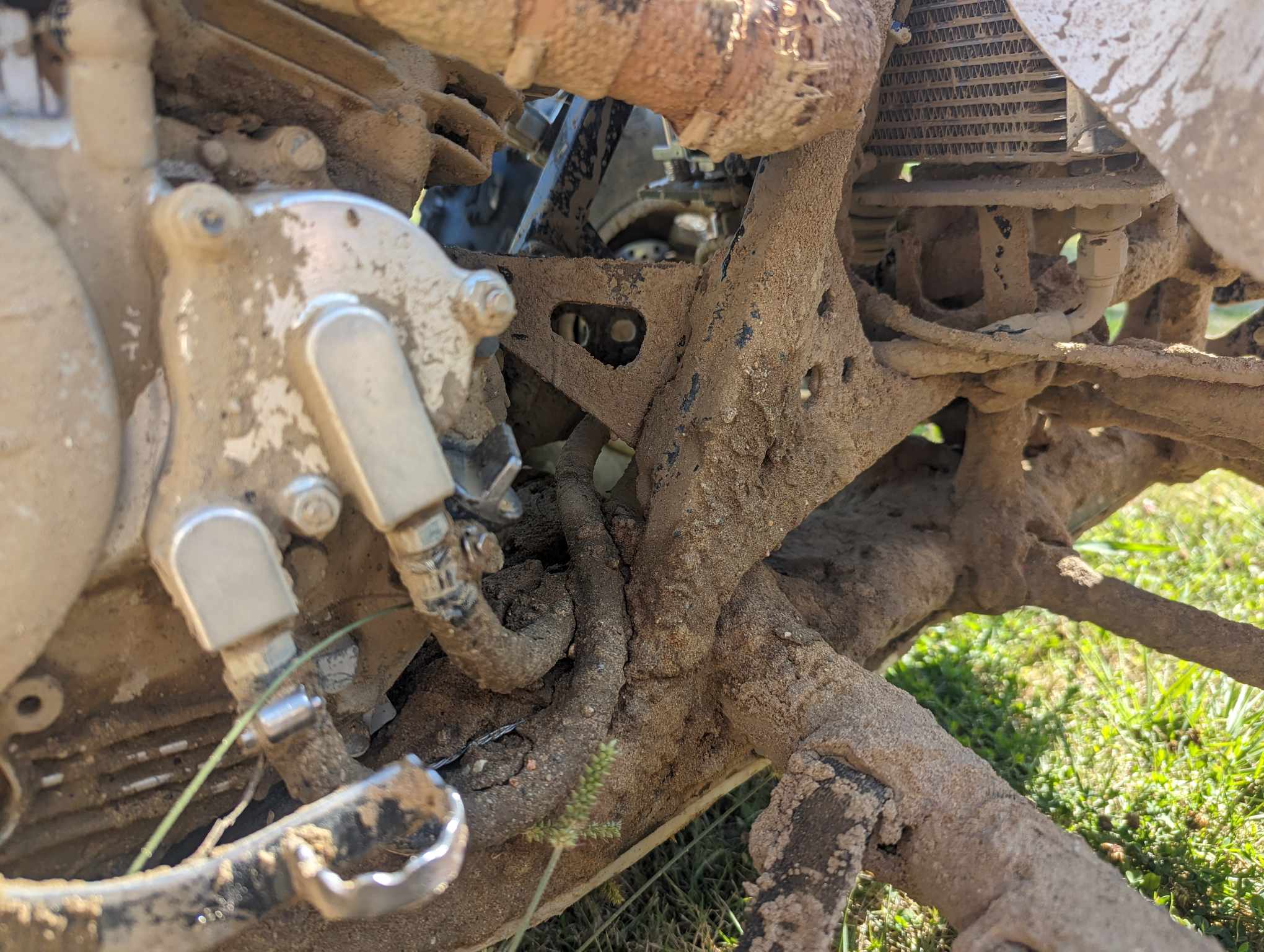 Upgraded Oil Cooler Kit For 1993-2008 Honda trx300ex / 1987-1992