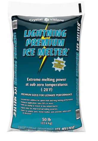 Premium Ice Melter 50 Lb Bag Pet Safe Side Walk Driveway Salt