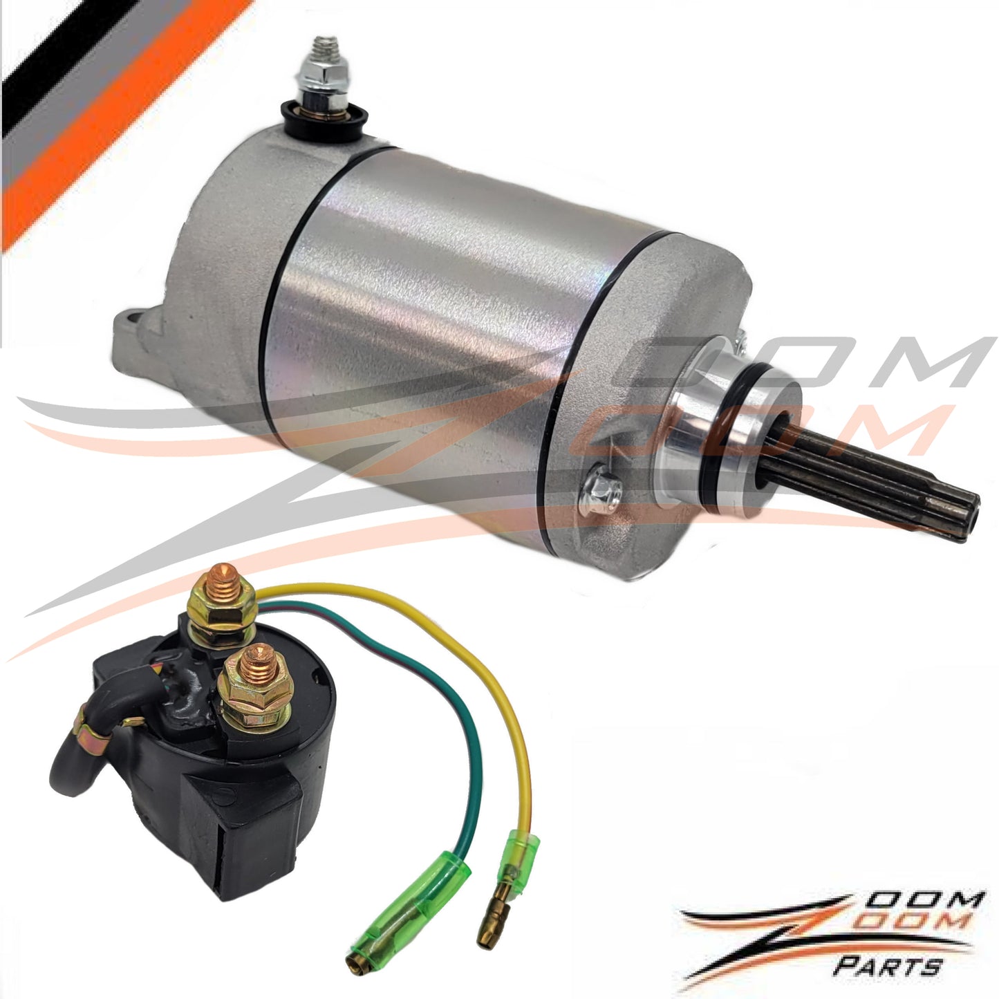 Starter Motor Starter Relay Solenoid Fits 1999-2004 Honda TRX400EX Sportrax