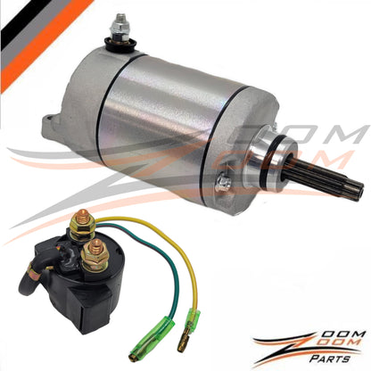 Starter Motor Starter Relay Solenoid Fits 1999-2004 Honda TRX400EX Sportrax