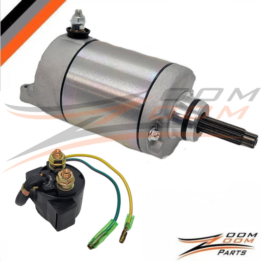 Starter Motor Starter Relay Solenoid Fits 2005 - 2014 Honda TRX400EX / TRX400X
