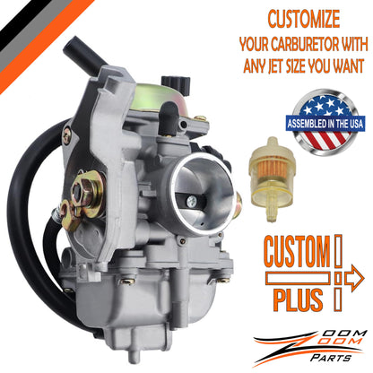 CUSTOM PLUS CARBURETOR CARB FOR 2002 - 2007 SUZUKI 400 LTF400 LT-F 400 EIGER UTILITY ATV QUAD