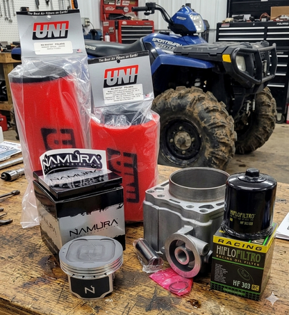 1996 - 2012 POLARIS SPORTSMAN 500 510cc BIG BORE PISTON CYLINDER TOP END REBUILD KIT 2x4 4x4 UTILITY ATV QUAD