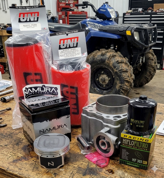 1996 - 2012 POLARIS SPORTSMAN 500 510cc BIG BORE PISTON CYLINDER TOP END REBUILD KIT 2x4 4x4 UTILITY ATV QUAD