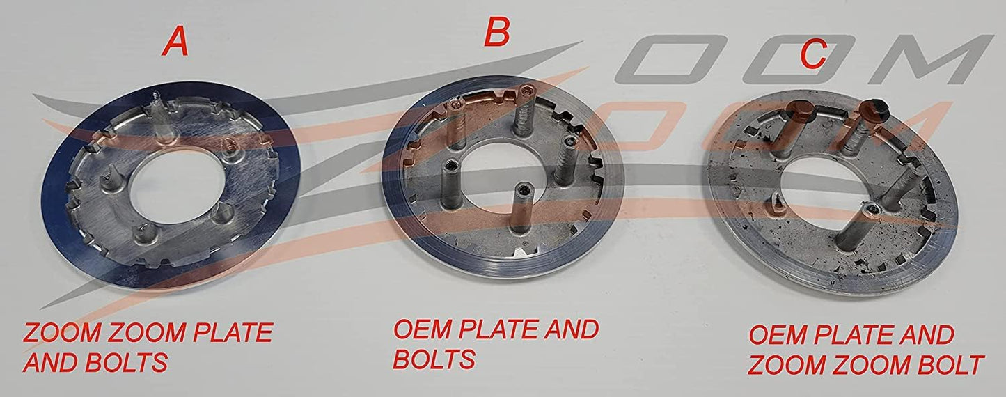 Ultimate Clutch Kit For 1987-2004 Yamaha Warrior 350 & 2004-2013 Raptor 350  - GRIPPY CLUTCH, SHIFT STAR & UPGRADED PRESSURE PLATE