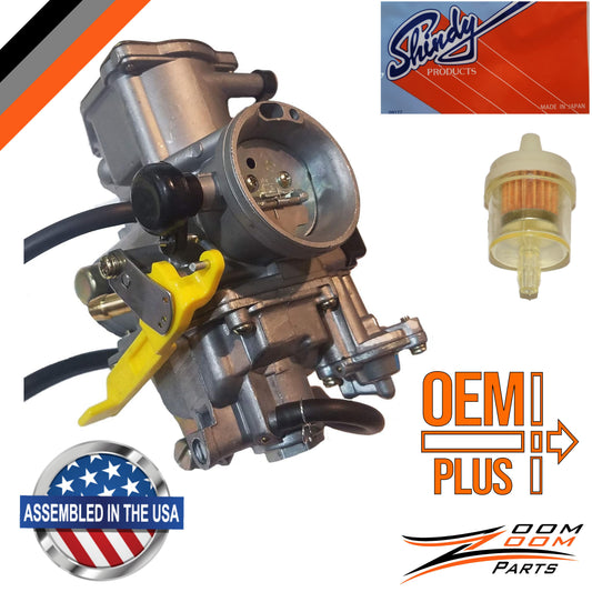 OEM + PLUS CARBURETOR CARB FOR 1993 - 2008 HIONDA TRX 300EX TRX300EX SPORTRAX 300EX ATV QUAD