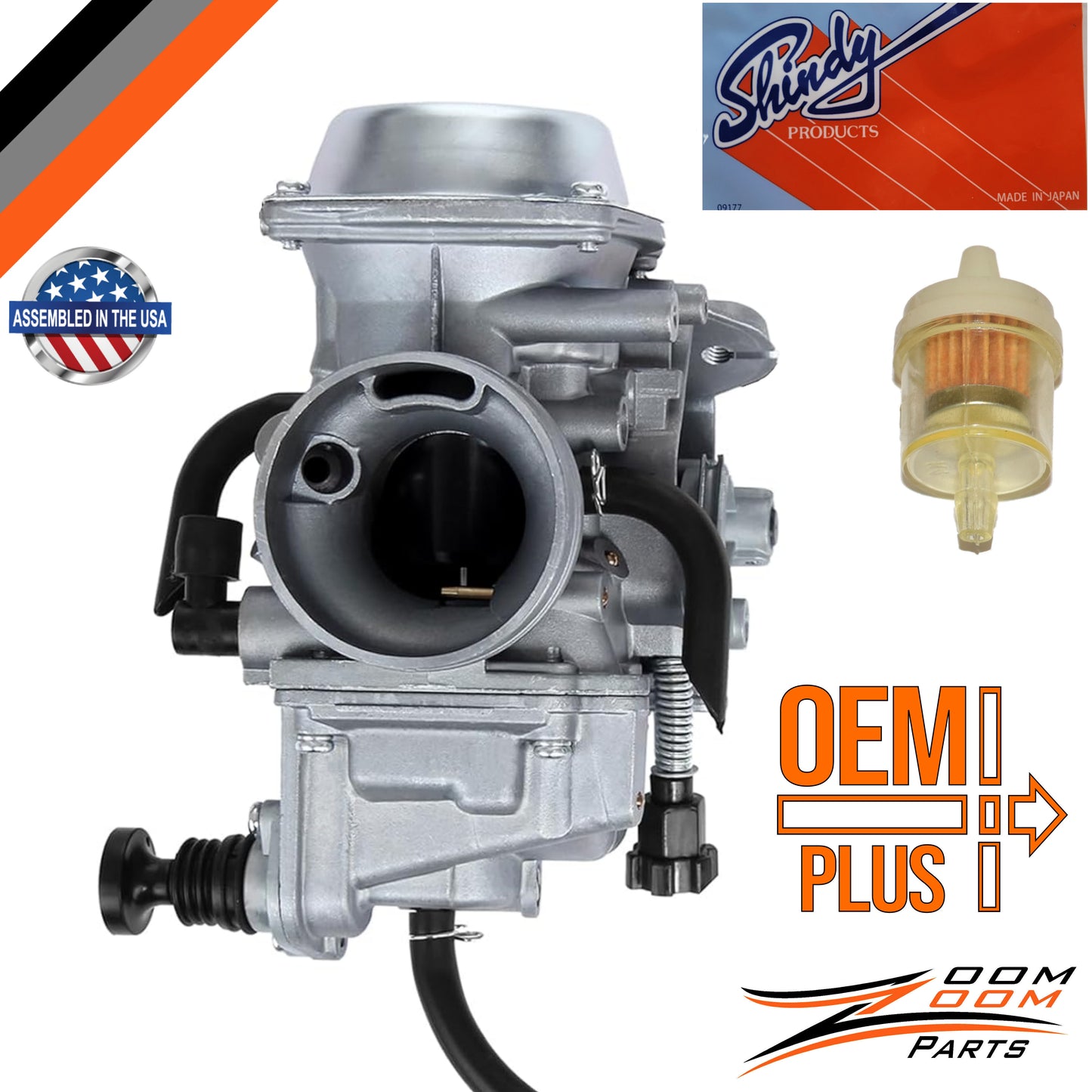 OEM + PLUS CARBURETOR FOR 1988-1990 HONDA TRX300 TRX300FW FOURTRAX