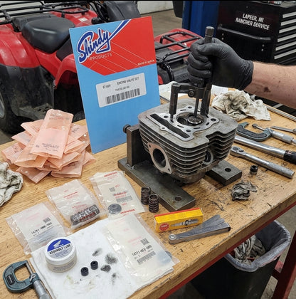 2000 - 2006 HONDA TRX 350 TRX350 RANCHER FE/TE/TM 4x4 CYLINDER HEAD REBUILD KIT UTILITY ATV QUAD