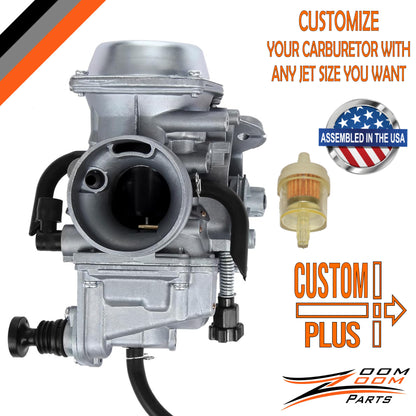 CUSTOM PLUS CARBURETOR FOR 1991 - 2000 HONDA TRX 300FW TRX300FW FOURTRAX 4X4 4WD ATV