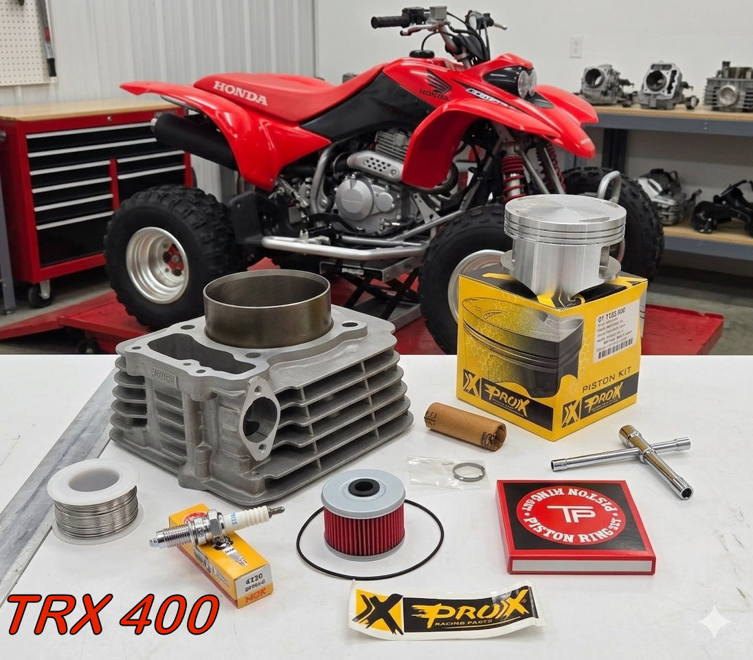 85mm stock bore 10.0:1 ProX Piston Cometic gasket for 1999-2014 Honda trx400ex / trx400x