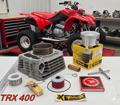 85mm stock bore 10.0:1 ProX Piston Cometic gasket for 1999-2014 Honda trx400ex / trx400x