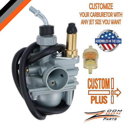 CUSTOM PLUS CARBURETOR FOR 2006 - 2011 YAMAHA TTR 50 TTR-50 KIDS DIRT PIT BIKE