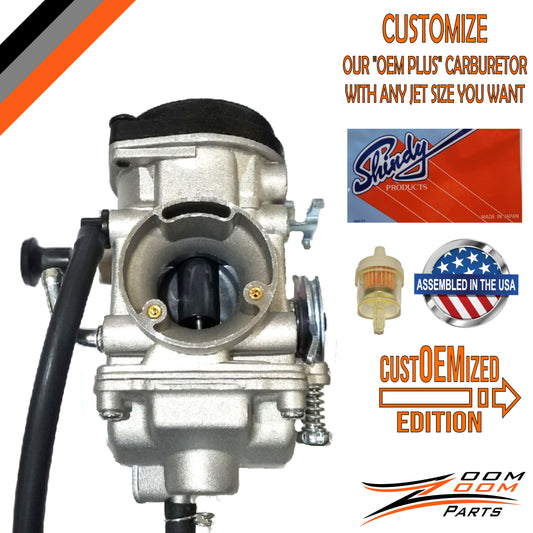 custOEMized CARBURETOR CARB FOR 2001 - 2024 YAMAHA TW200 TW 200 TRAILWAY 200 MOTOR BIKE