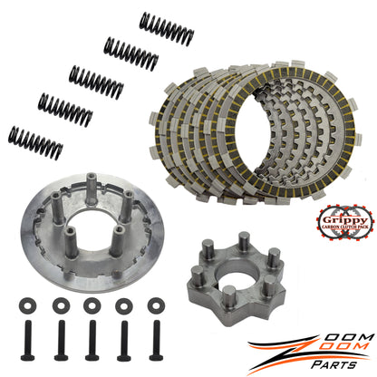 Ultimate Clutch Kit For 1987-2004 Yamaha Warrior 350 & 2004-2013 Raptor 350  - GRIPPY CLUTCH, SHIFT STAR & UPGRADED PRESSURE PLATE