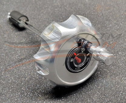 2008-2014 Honda trx400ex trx400x Billet Gas Fuel Cap With Built in Fuel Level
